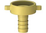 Js Ms-Schlauchverschraubung 2-Teilig,Flachdichtend,1/2"X1"""