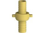 Js Ms-Schlauchverschraubung 3-Teilig,Flachdichtend,5/8"X3/4"""