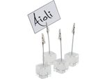 Aps Tafelhalter / Schilder / Beschriftungscl Kartenhalter, 4Er Set 74