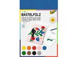 Folia Bastelfilz, 200 X 300 Mm, 150 G/Qm, Selbstklebend