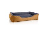 BedDog Hundebett TEDDY Hundesofa waschbares Hundebett mit Rand Hundekissen