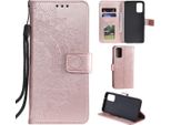 Custodia Per Samsung Galaxy S20 Custodia Per Cellulare Flip Cover Protettiva Mandala Rosegold