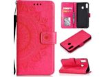 Huawei P40 Lite E Custodia Del Telefono Cellulare Flip Case Cover Custodia Del Telefono Cellulare Mandala Rosa
