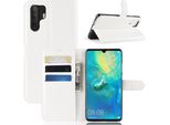 Custodia Per Huawei P30 Pro Custodia Per Telefono Cellulare Flip Cover Custodia Per Telefono Cellulare Bumper Bianco