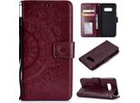Custodia Per Samsung Galaxy S10E Custodia Per Cellulare Flip Cover Protettiva Mandala Rosegold