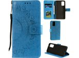 Huawei P40 Custodia Del Telefono Cellulare Custodia Flip Cover Protettiva Mandala Rosegold