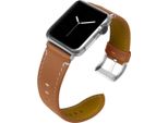 Cinturino In Pelle Per Apple Watch 49/45/44/42Mm Serie Retro Ultra/10/9/8/7/6 Marrone
