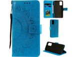 Huawei P40 Pro Custodia Del Telefono Cellulare Flip Case Cover Custodia Del Telefono Cellulare Bumper Mandala Rosegold