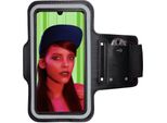Fascia Da Braccio Per Cellulare Huawei P Smart + (2019) Fascia Da Braccio Sportiva Con Vano Portachiavi