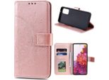 Custodia Per Samsung Galaxy S20 Fe Custodia Per Cellulare Flip Cover Mandala Rosegold