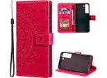 Custodia Per Samsung Galaxy S22+ (Plus) Custodia Per Telefono Cellulare Flip Case Cover Mandala Pink