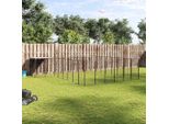 Vidaxl Cuccia Per Cani Nera 15,73 M² Acciaio