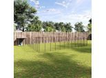 Vidaxl Cuccia Per Cani Nera 37,51 M² Acciaio