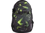 Coocazoo Zaino Della Scuola Porter School Backpack Lime Flash Nero