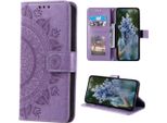 Custodia Per Samsung Galaxy S23+ Custodia Del Telefono Cellulare Flip Case Cover Bag Case Mandala