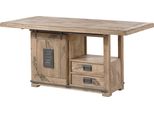 MASSIVMOEBEL24 | Tavolo Da Pranzo Railway In Legno Di Mango – Laccato Beige 180X90X76