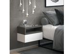 Vicco Comodini Camera Da Letto Urbano, 45 X 28 Cm, Antracite/Bianco