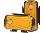 Blackburn Luce Per Bicicletta - Set Di Luci Laterali Grid - Nero