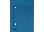 100X Falken 80004179 Umlaufmappe A4 Blau Manilakarton 250 G/Qm