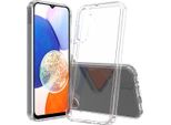 Custodia Per Samsung Galaxy A15 Custodia Per Telefono Cellulare Hybrid Silicone Bumper Cover Clear