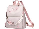 Zaino Sportivo Urbano Da Donna, Rosa, 100% Poliestere, 32X30X12 Cm