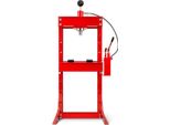 Pressa Idraulica Eberth Pressa Da Officina 30T Pressa Idraulica Con Manometro, Regolabile In 8 Posizioni, Altezza Di Lavoro 1070 Mm, Larghezza Di Lavoro 600 Mm
