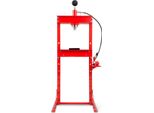 Pressa Idraulica Eberth Pressa Da Officina 20T Pressa Idraulica Con Manometro, Regolabile In 8 Posizioni, Altezza Di Lavoro 1035 Mm, Larghezza Di Lavoro 520 Mm