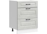 Vidaxl Base Cucina Kalmar Cemento Grigio Materiale Legno