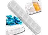 Box 7 Giorni Organizzatore Settimanale Per Farmaci, Compresse, Contenitore, Cartuccia