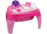 Dolu Eenhoorn Activiteitentafel + 30 Blokken Roze
