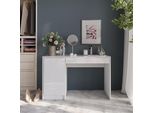 Vicco Tavolo Da Toeletta Sherry, 119.8 Cm, Bianco/Bianco Lucido