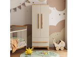 Vitalispa Armadio Per Bambini Malia, 70 X 186.8 Cm, Cashmere/Artigianale/Artigiano