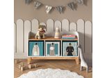 Vitalispa Panca Per Bambini Malia, 107.2 X 63.8 Cm, Bianco/Artisan