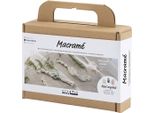 Kit Di Macramè Per 3 Portachiavi, Incluso Materiale E Istruzioni