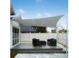 Vela Ombreggiante Impermeabile Axt Shade 4X5 M Rettangolare Grigio Chiaro
