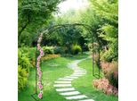 Pergolato Da Giardino In Metallo Con Supporto - Supporto Per Rose Rampicanti