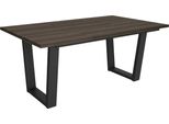 Tavolo Da Pranzo, 167X90X74 Cm, Per 8 Persone, Tavolo Cucina, Rovere Scuro