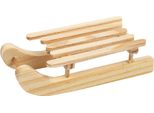 Creativ Company Cc Slitta In Legno 6,5X2,5 Cm 2 Pezzi