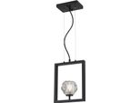 Lampada A Sospensione Monolampada Zoa Gun Metal