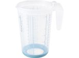Keeeper 1049268015500 Keeeper Brocca Dosatrice "Massimo"", 1,5 L, Bianco / Blu Nordico"