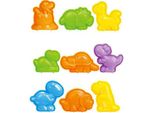 Set Da Colorare Con 2 Forme Di Dino E Strumento - 3 Colori Di Argilla
