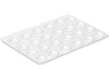 Stop Inofix 8 X 2,2 Mm Protezione Anticaduta 25 Pezzi Pvc Trasparente