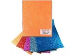 Schiuma Microgum Glitter Autoadesiva 20X30Cm 5 Ar