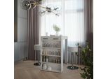 Vicco Set Di Tavoli Da Bar Repose, 67 X 100 Cm Con 2 Sgabelli Da Bar, Bianco
