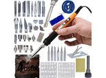 Set 11In1 Di Saldatura Di Precisione Con Display Rosfix Orange Rottweiler Electric S + 30 Accessori Per La Cottura A Legna