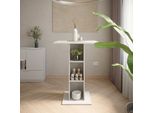Vicco Tavolo Da Bar Repose, 75 X 75 Cm, Bianco