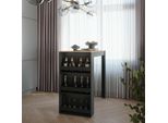 Vicco Tavolo Da Bar Repose, 57 X 117 Cm, Quercia Dorata/Antracite