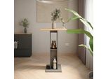 Vicco Tavolo Da Bar Repose, 65 X 65 Cm, Quercia Dorata/Antracite