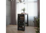 Vicco Tavolo Da Bar Repose, 45 X 110 Cm, Quercia Dorata/Antracite