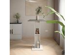 Vicco Tavolo Bar Alto Repose, 65 X 65 Cm Tavolo Da Bar, Bianco/Antracite